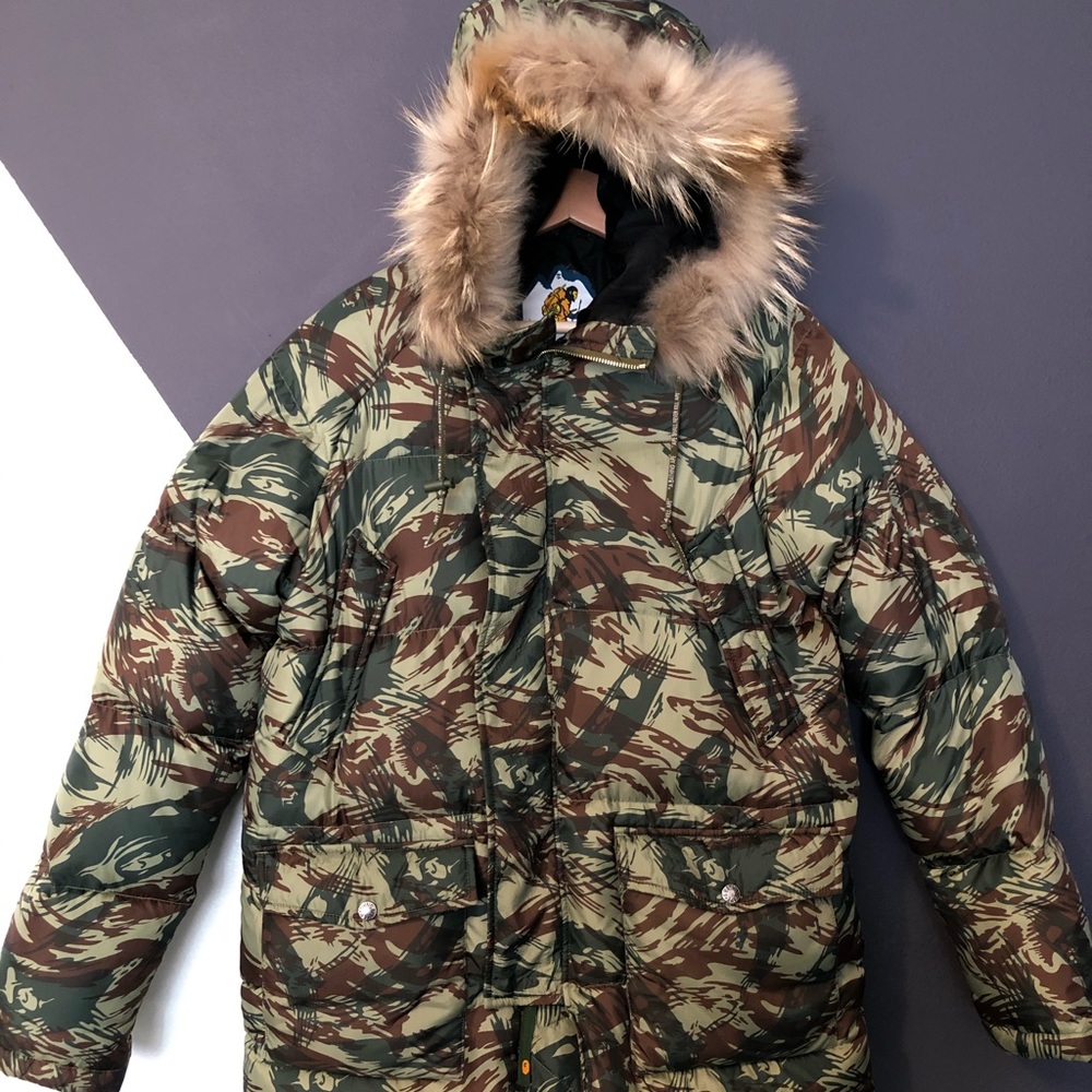 BAPE 1st camp N3b M green